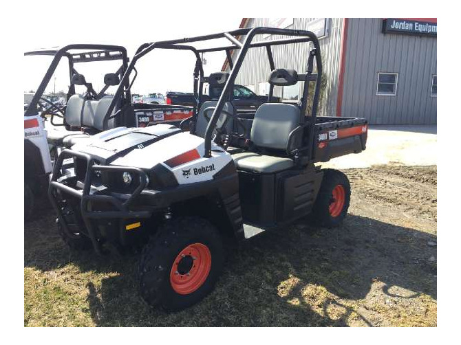 2014 Bobcat 3400 Gas 4 X 4 Deluxe Utility Vehicles, Falmouth ME