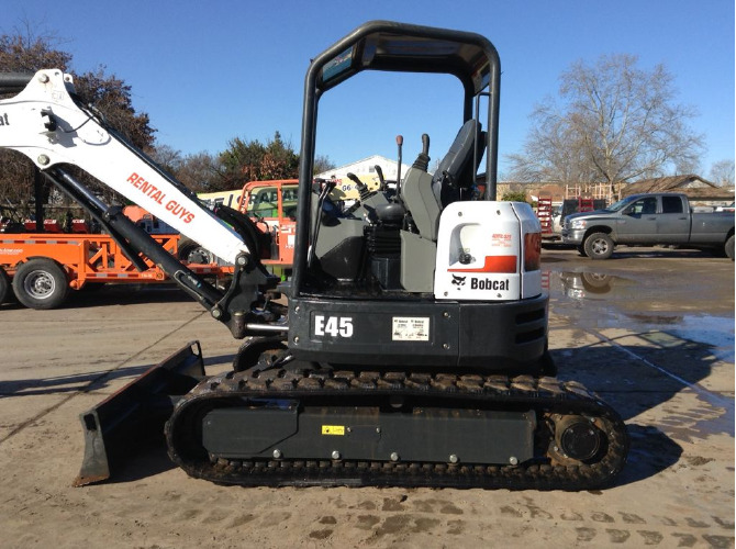 2017 Bobcat E45 (Long Arm Option) Excavators, Chico CA