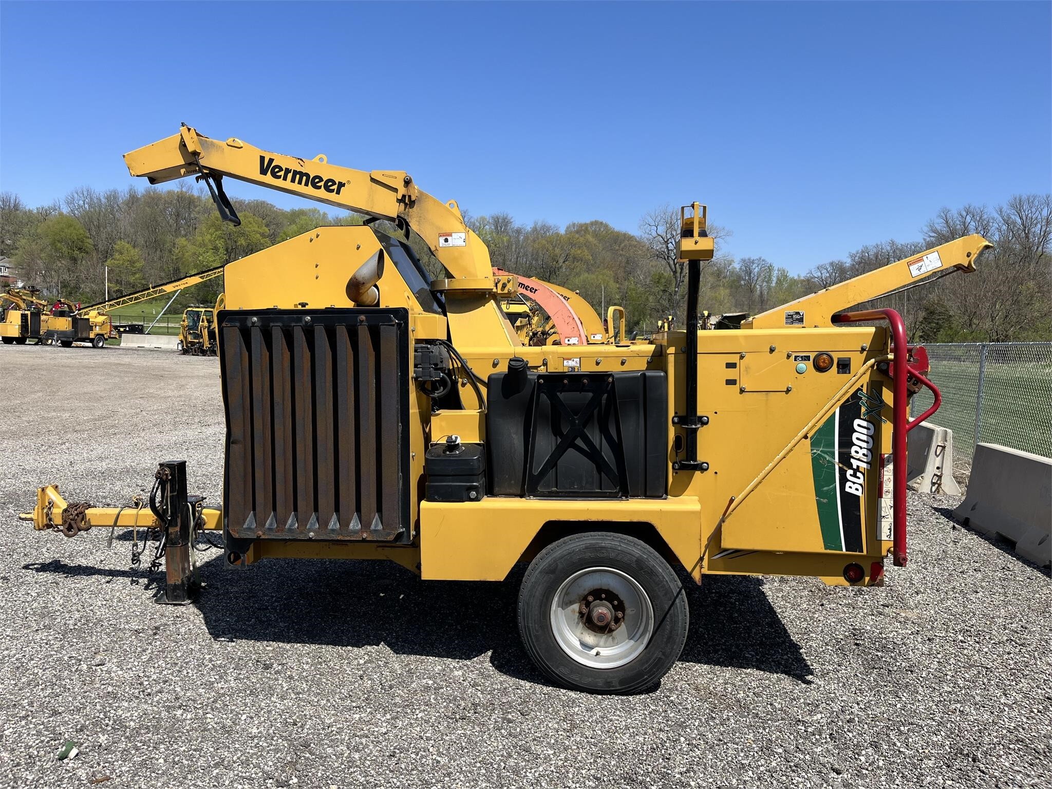 Vermeer BC1800XL Wood Chippers For Sale Construction Equipment Guide