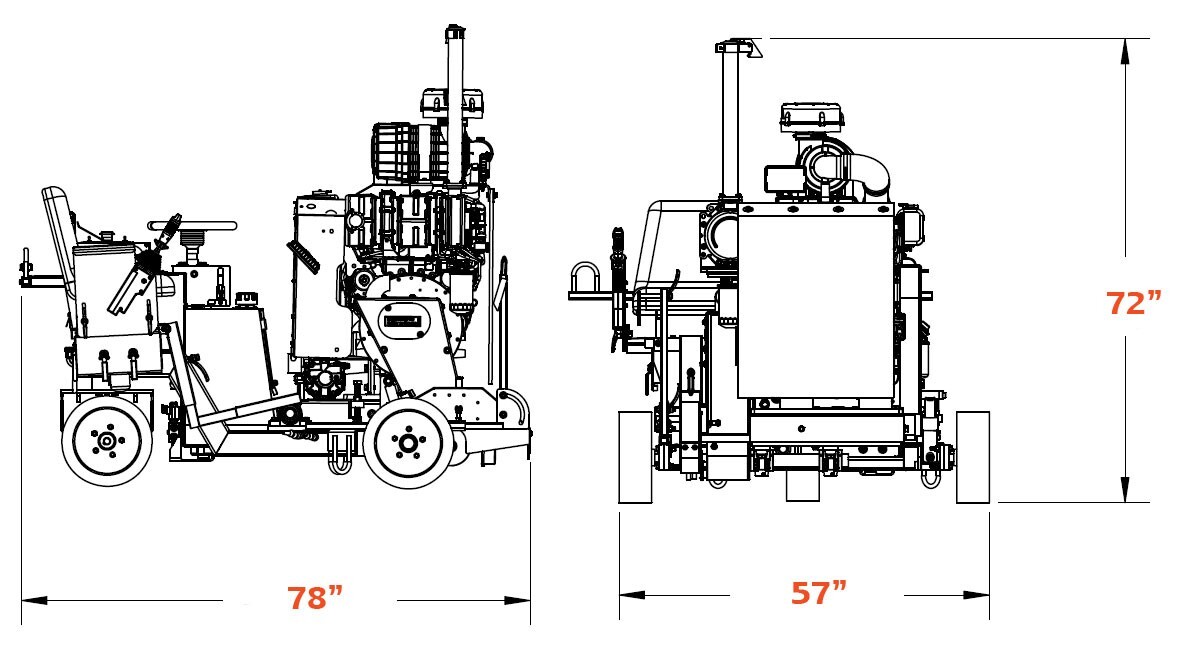2026 Diamond Products CC7874KT4 EZ Joint Rider Saw available in